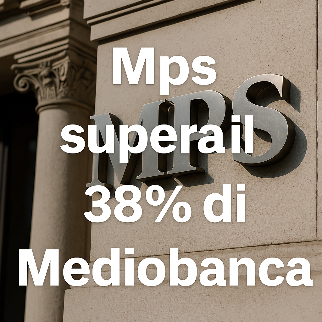 MPS conquista Mediobanca